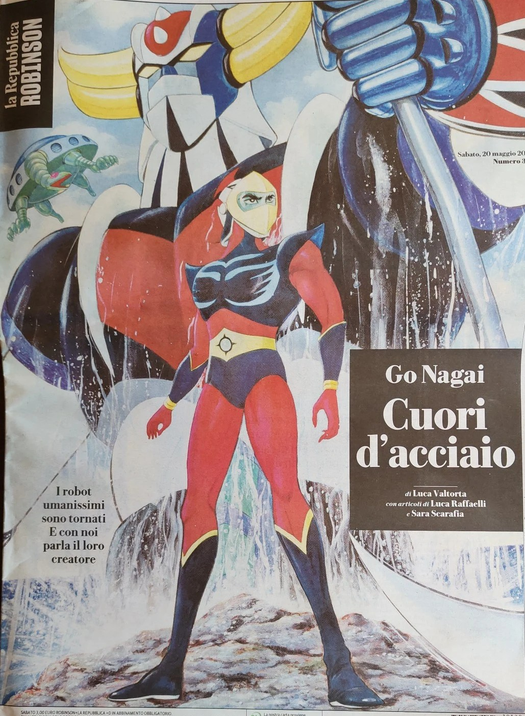 Copertina di Robinson, 20 maggio 2023